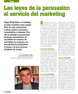 Las leyes de la persuasión al servicio del marketing